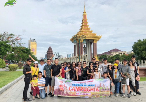 Hình ảnh đoàn Campuchia khởi hành 8-8-2019
